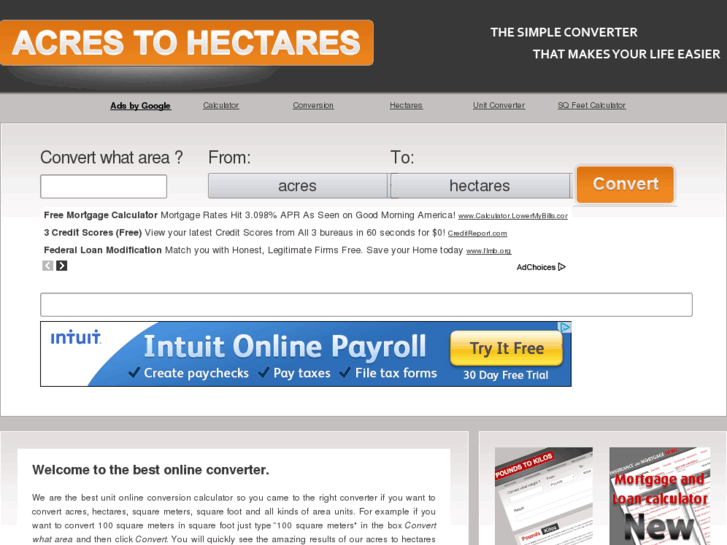 www.acrestohectares.com