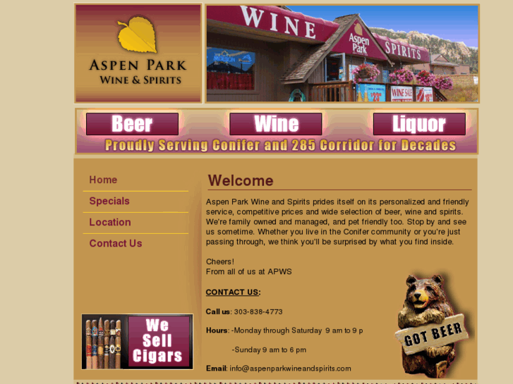 www.aspenparkwineandspirits.com