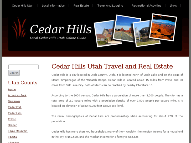 www.cedarhillsutah.net