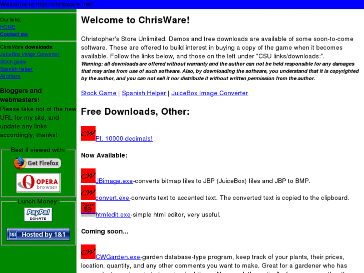 www.chrisware.net