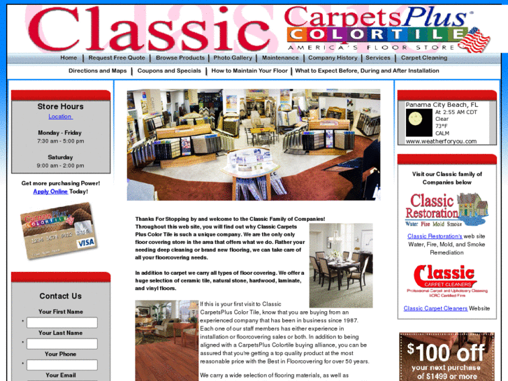 www.classiccarpetspcb.com