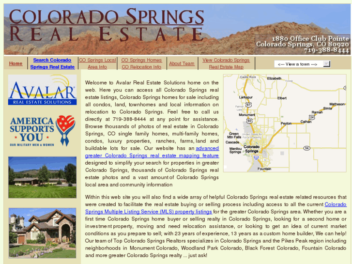 www.coloradospringsrealestatepage.com