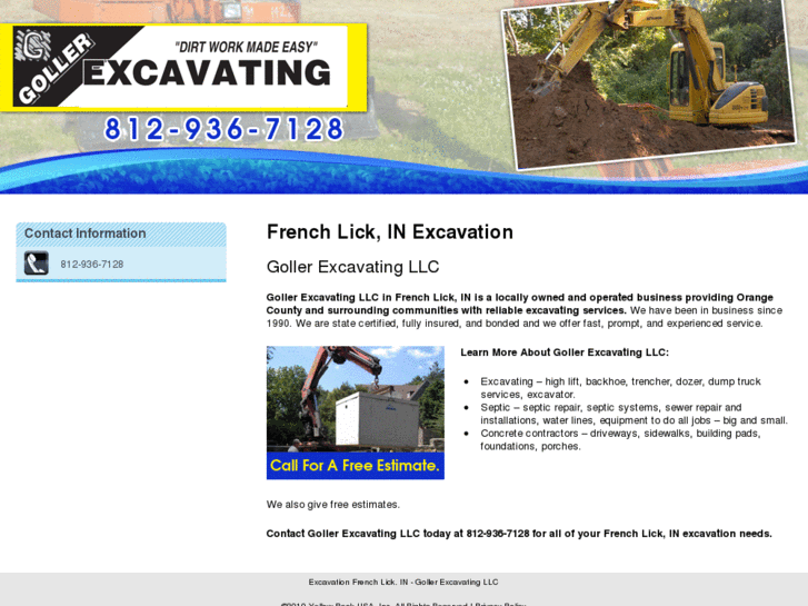 www.frenchlickexcavating.com