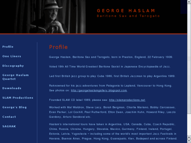 www.georgehaslam.com