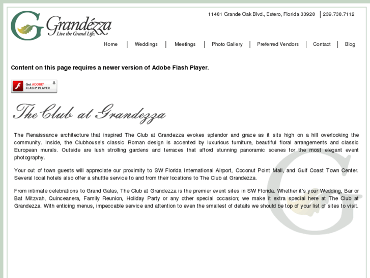 www.grandezzaevents.com