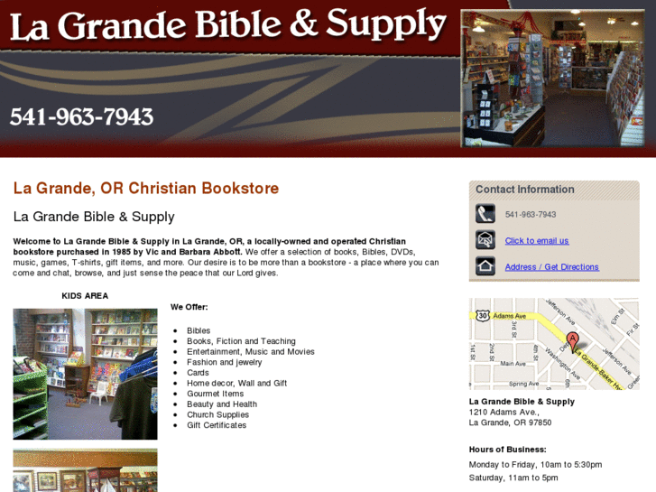 www.lagrandebiblesupply.com