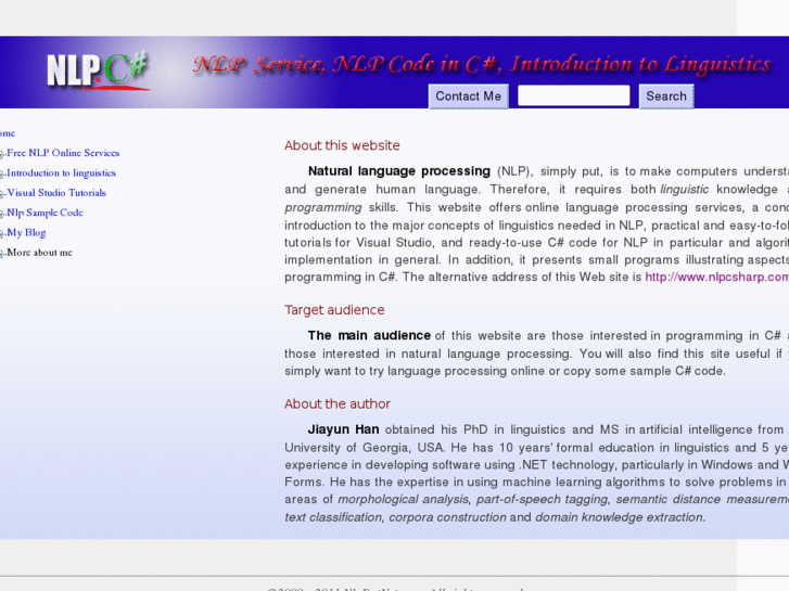 www.nlpdotnet.com