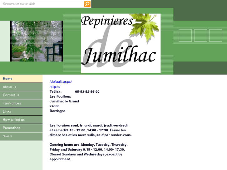 www.pepinieres-de-jumilhac.com