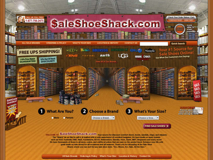www.saleshoeshack.com
