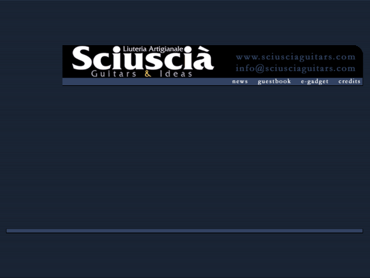 www.sciusciaguitars.com