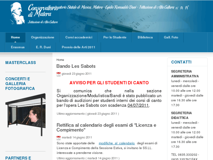 www.conservatoriomatera.it