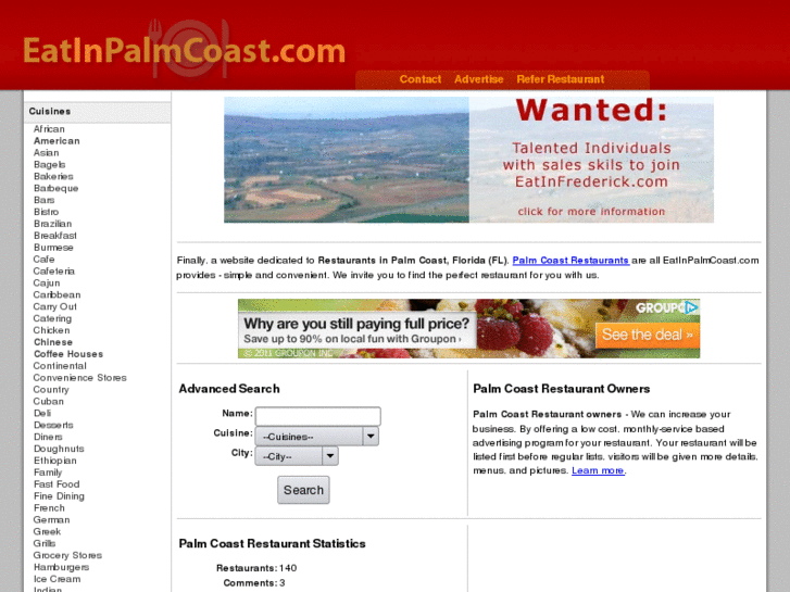 www.eatinpalmcoast.com