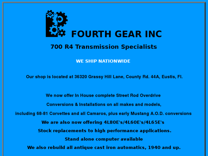 www.fourthgearinc.com