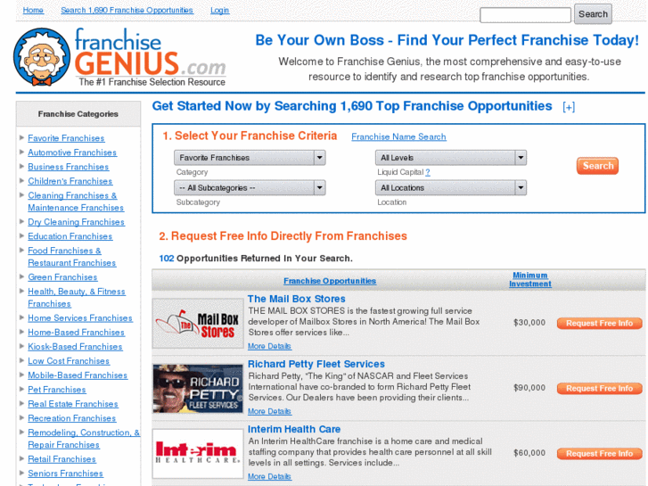 www.franchisegenius.net