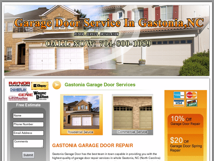 www.gastoniagaragedoor.com