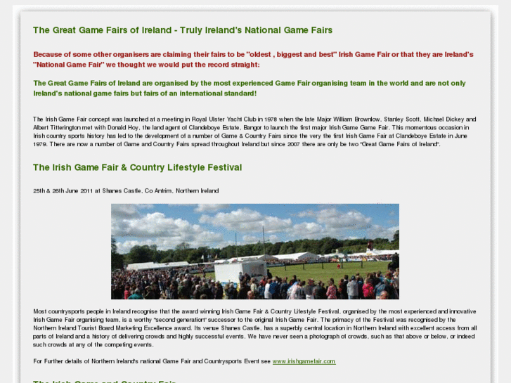 www.irishnationalgamefair.com