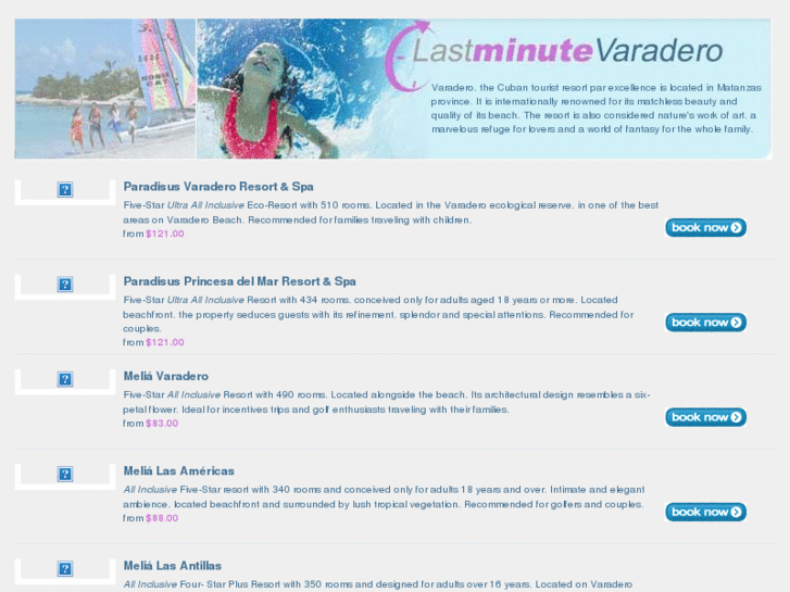 www.lastminutevaradero.com