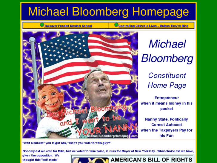 www.michaelbloomberghomepage.com