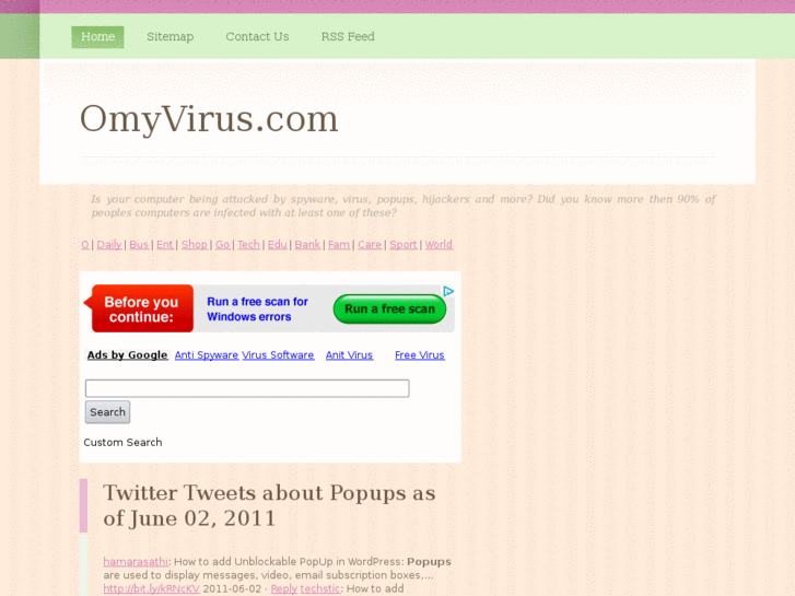 www.omyvirus.com