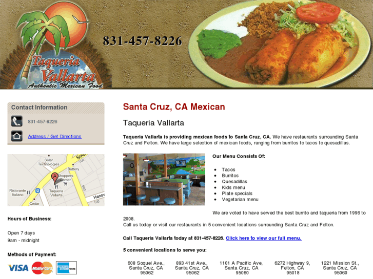 www.taqueriavallartarestaurant.com