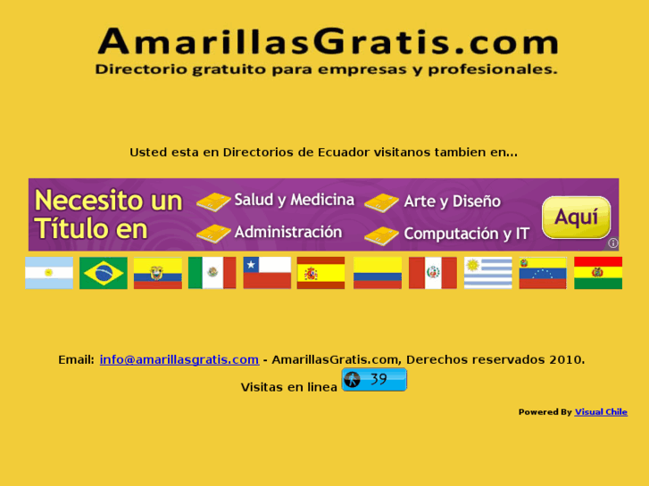 www.amarillasgratis.com.ec