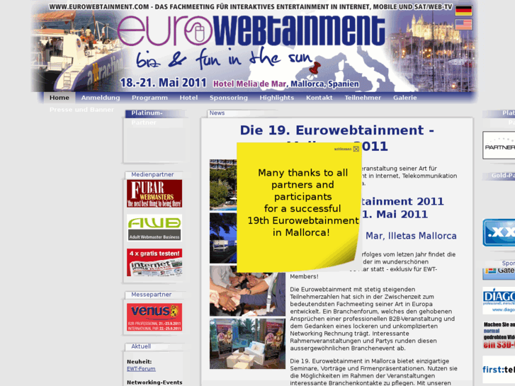 www.eurowebtainent.com