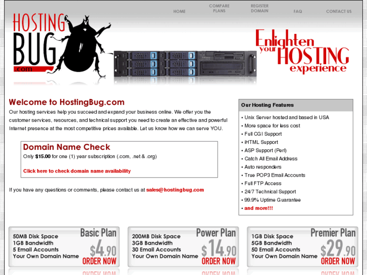 www.hostingbug.com