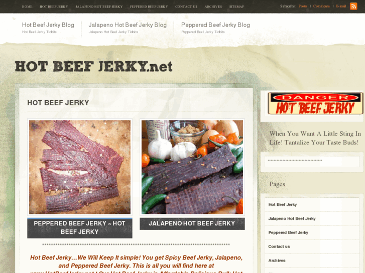 www.hotbeefjerky.net