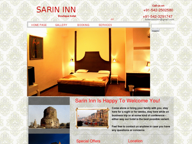 www.hotelsarininn.com