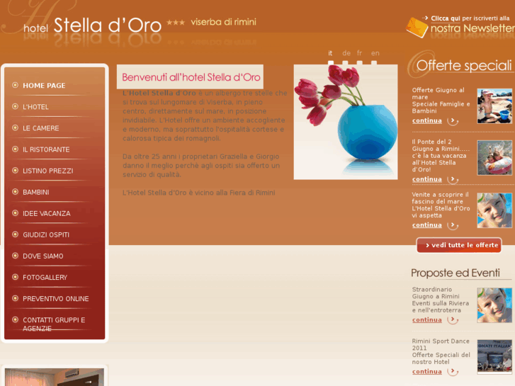 www.hotelstelladoro.com