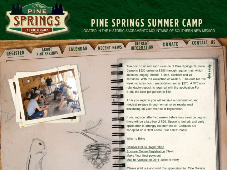 www.pinespringscamp.com