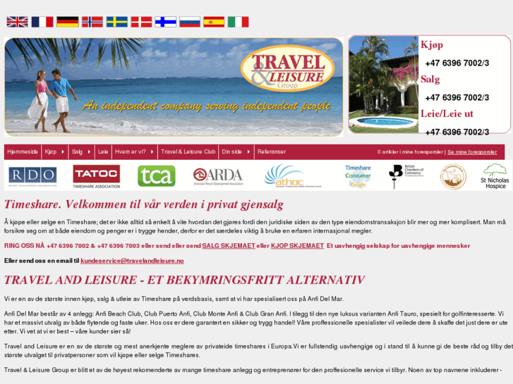 www.travelandleisure.no