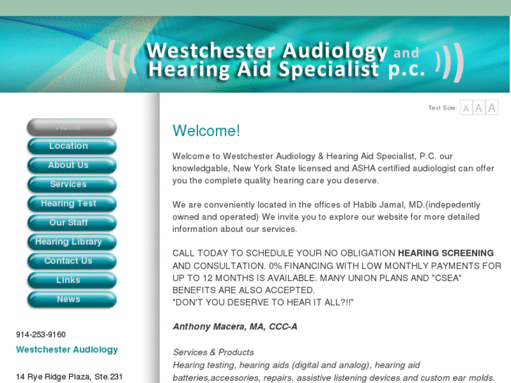 www.westchesteraudiology.com