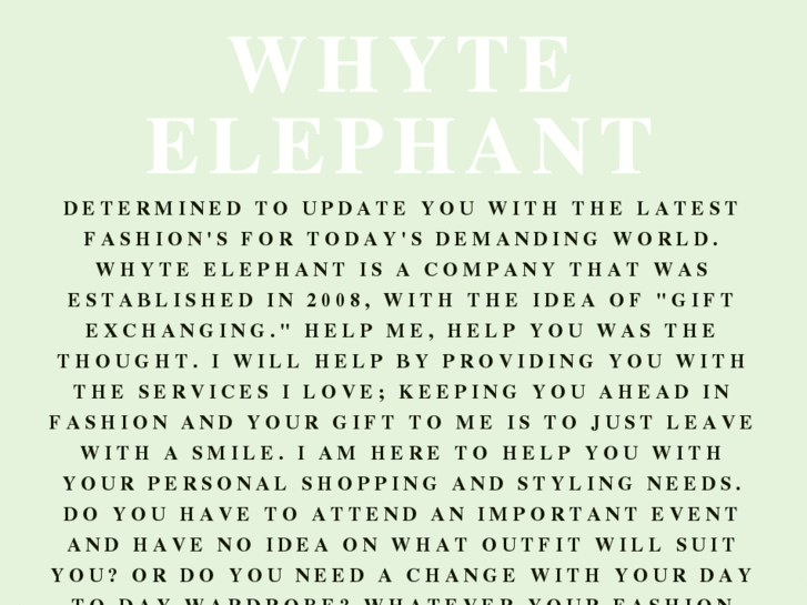 www.whyteelephant.com