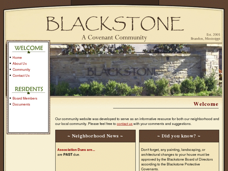 www.blackstonecommunity.com