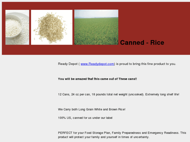 www.canned-rice.com