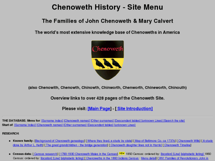 www.chenowethsite.com