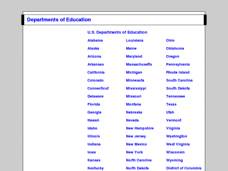www.departments-of-education.com