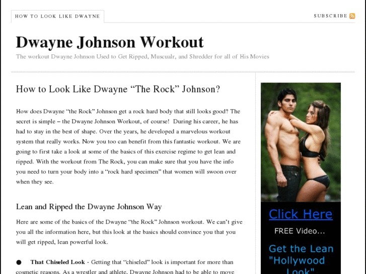 www.dwaynejohnsonworkout.org