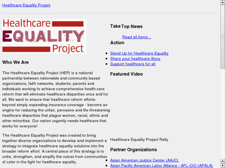 www.healthcareequalityproject.org