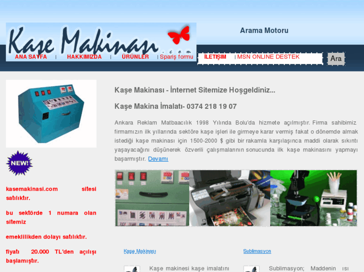 www.kasemakinasi.com