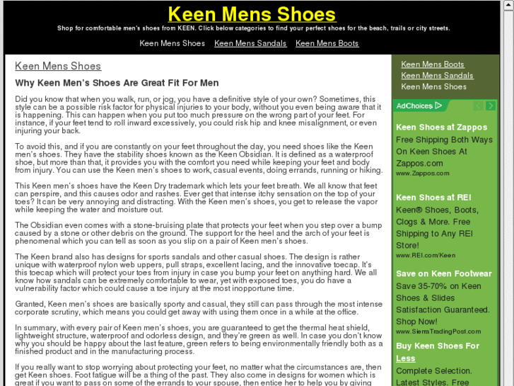 www.keenmensshoes.org