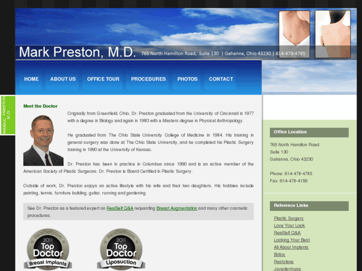 www.markprestonmd.com