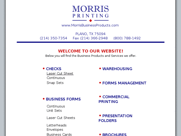 www.morrisbusinessproducts.com