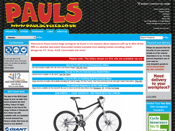 www.paulscycles.co.uk