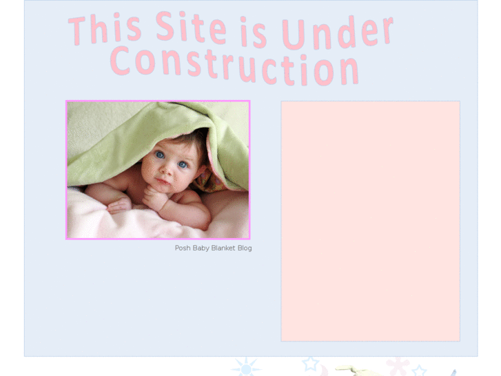 www.poshbabyblankets.com