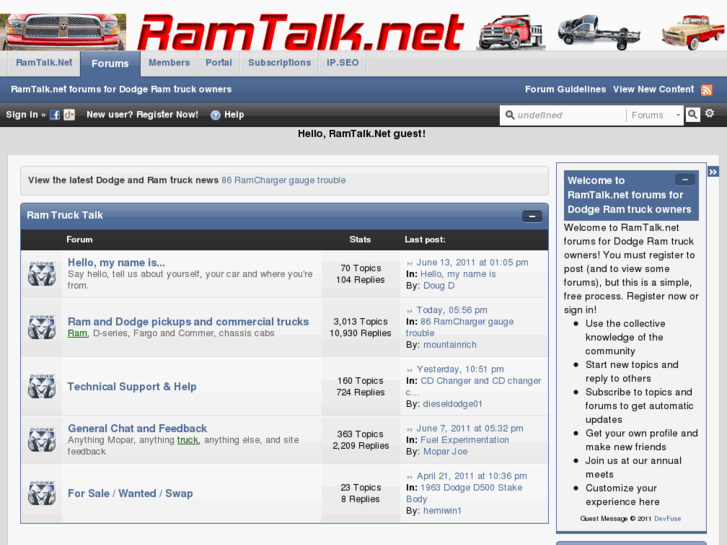 www.ramtalk.net