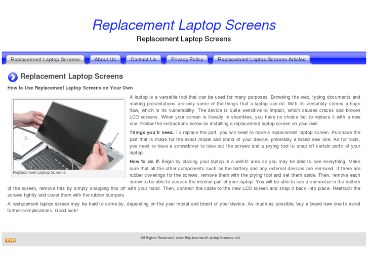 www.replacementlaptopscreens.net