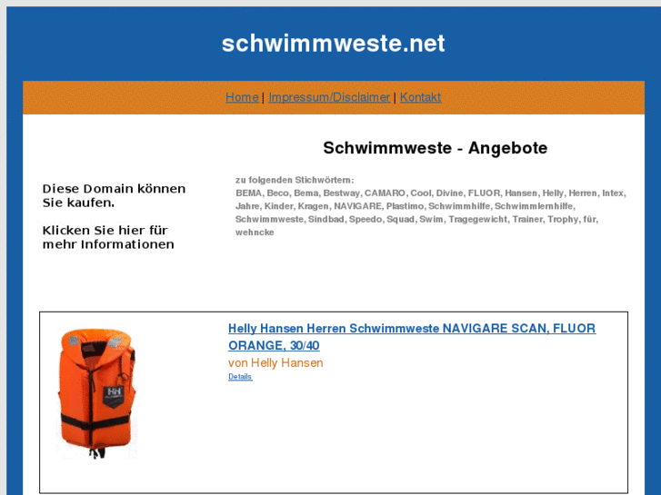 www.schwimmweste.net