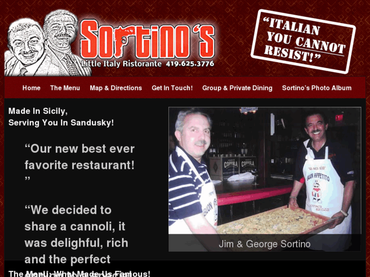 www.sortinosrestaurant.com